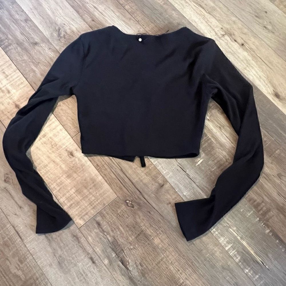 Missguided black top size 6 - Picture 2 of 7